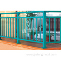 Wrought iron window guardrails, air-conditioning railings